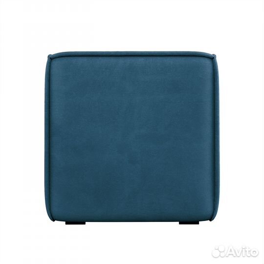 Пуф квадратный синий