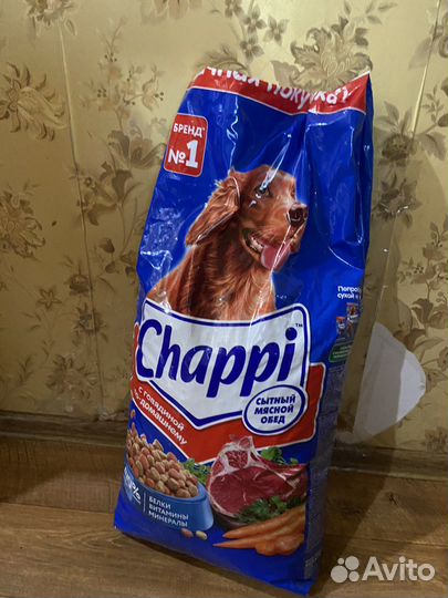 Сухой корм для собак чаппи 15 кг