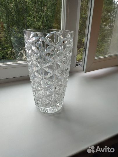 Ваза хрустальная, Богемия