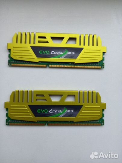 Память DDR3 8 Гб (4 x 2) - Geil Evo Corsa