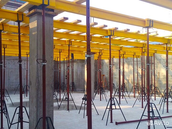 Аренда опалубки перекрытия, стен и комплектующих