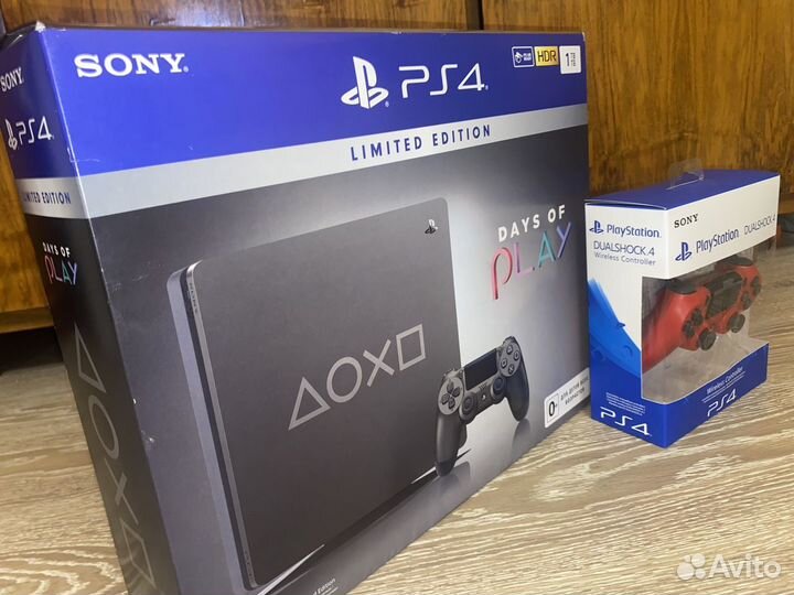 Sony PS 4 slim 1 TB limited edition (как новая)