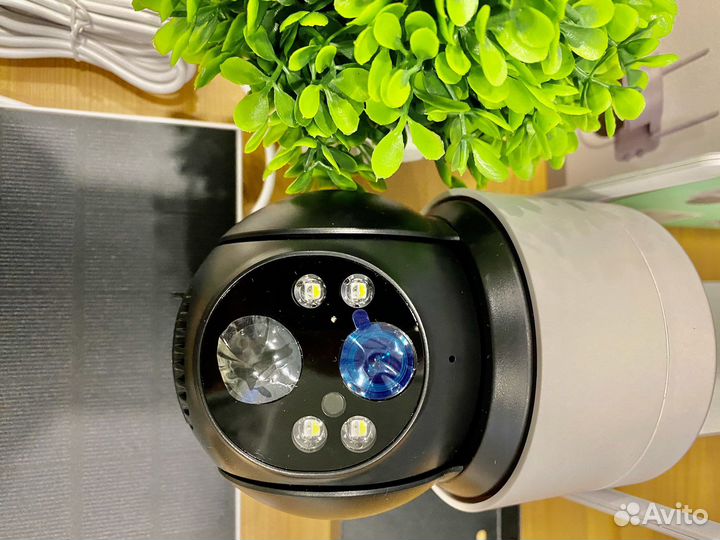 Умная WI-FI камера на солнечных батареях icsee