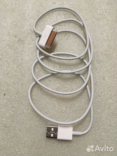 Apple Lightning MA591ZM/C 30-pin (1м) -Дата Кабель