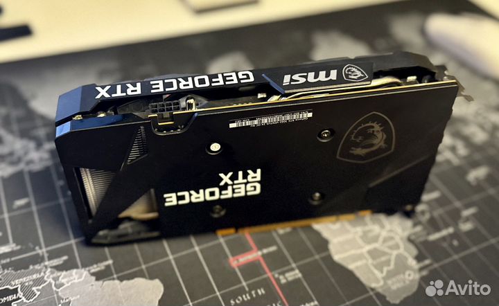 Видеокарта MSI GeForce RTX 3060 ventus 2X OC (LHR)