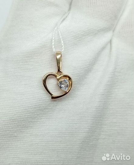 Золотая подвеска