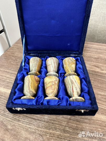 Рюмки из камня