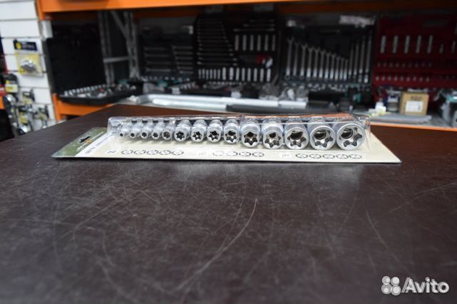 Набор головок torx 1/4