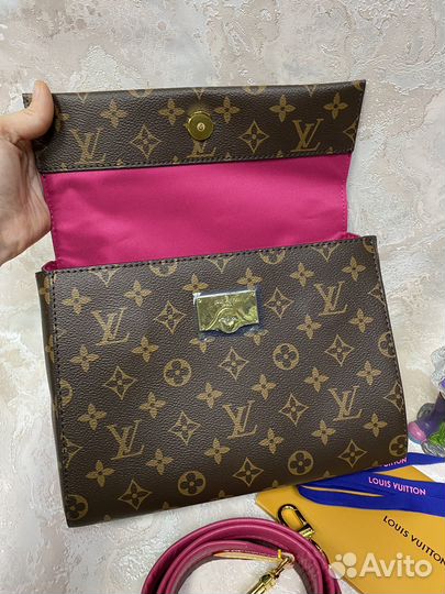 Сумка Louis Vuitton Cluny кожаная