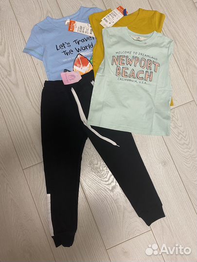 Пакет новой одежды для машьчика 110