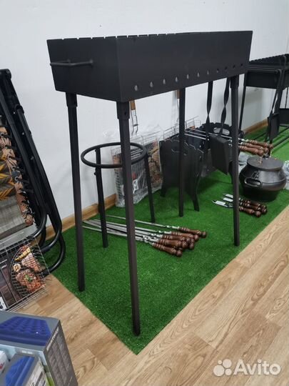 Мангал разборный 3 мм окрашенный