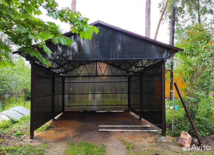 Навесы под ключ