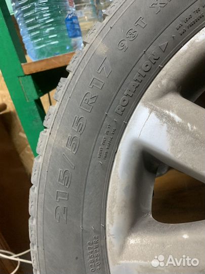 Зимние колеса ниссан теана 215/55/17