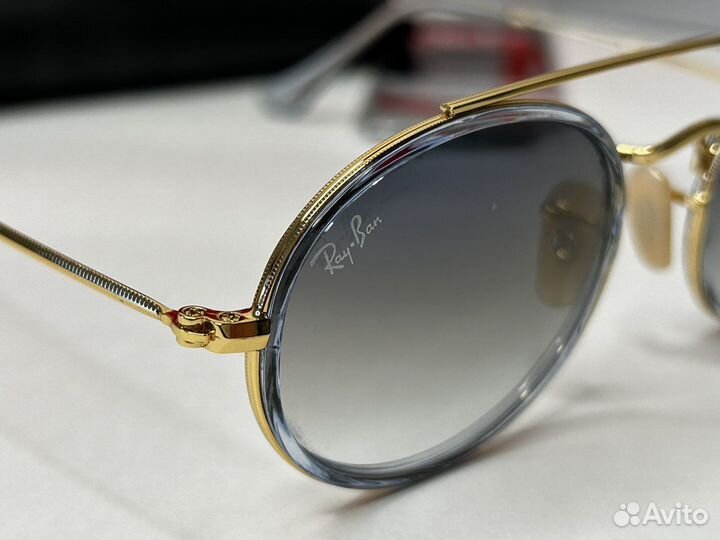 Солнцезащитные очки Ray-Ban Oval Double RB3847N