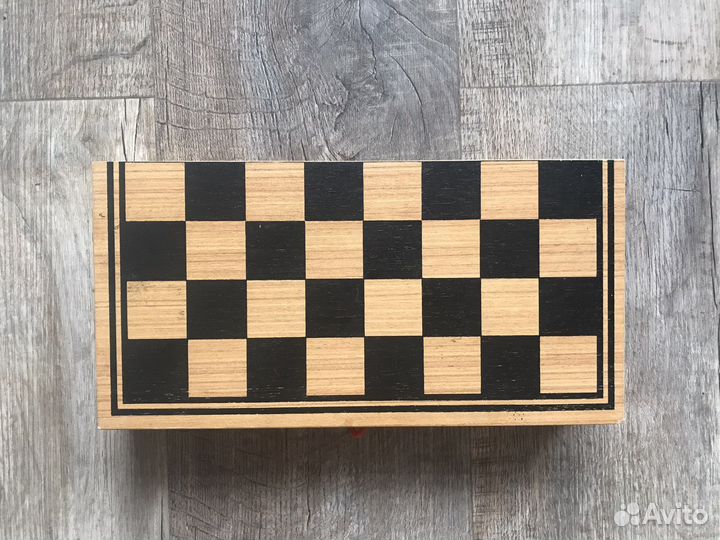 Игра 2 в 1 (шашки, нарды) дорожные