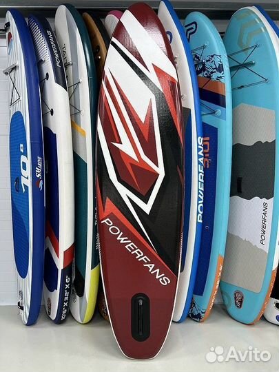 SUP Доска raidex powerfans RED expression 10,6’