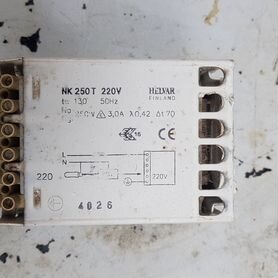 Дроссель днат 250 NK250TLC для ламп днат/дри 250Вт