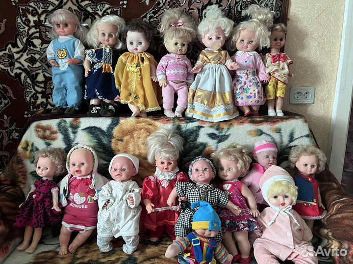 Куклы разные СССР и 90 х