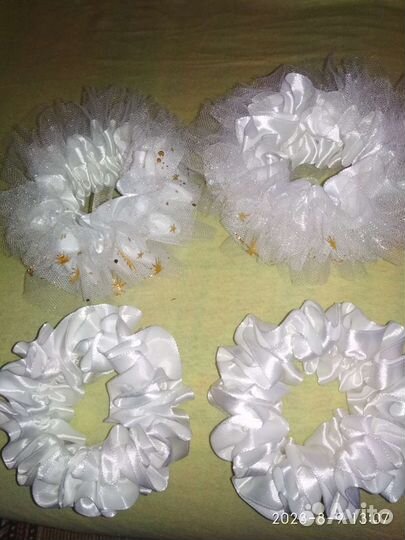 Резинки для волос ручной работы