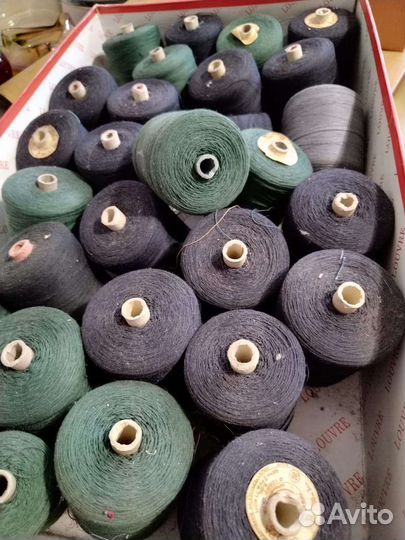 Нитки хб в бобине