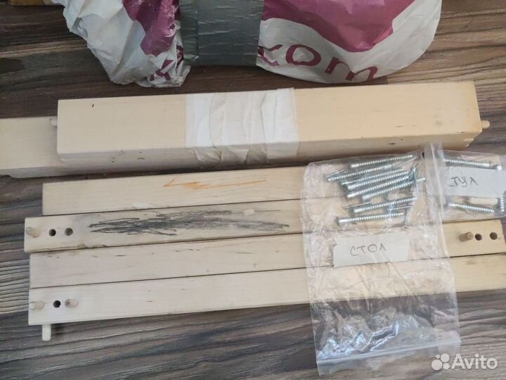 Стульчик и стол детский, IKEA