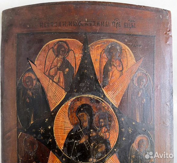 Икона купина Божией Матери 19 век