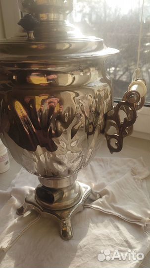 Самовар Тульский электрический ретро винтаж