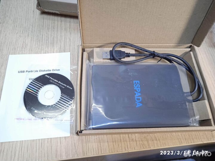 Внешний FDD 3,5 USB