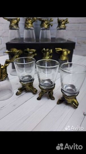 Подарочный набор рюмки перевёртыши 1