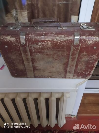Чемодан 20 века 40-50год. оригинал