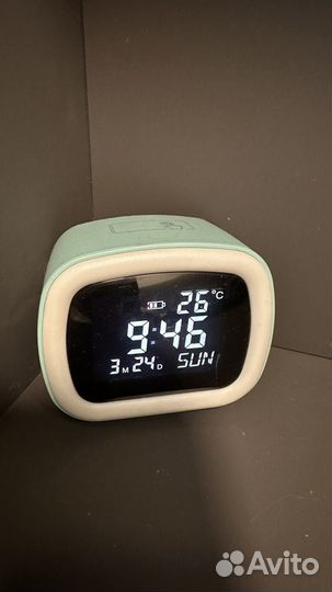 Часы-будильник с ночником