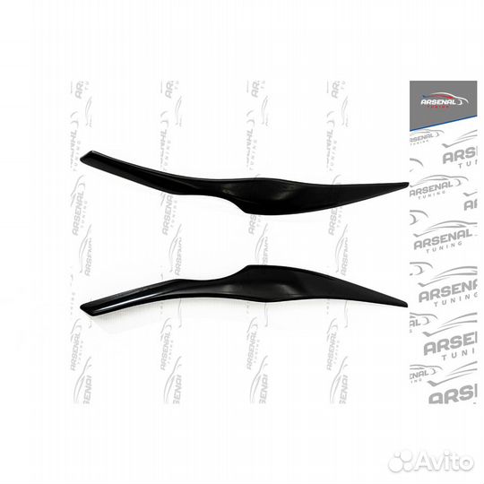 Накладки на фары (ресницы) для BMW E90