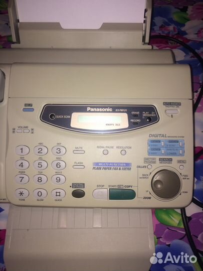 Телефон, факс, копир Panasonic KX-131, картриджи