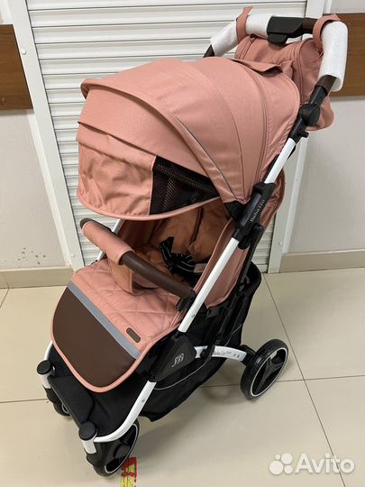 Новая прогулочная коляска baballo 2023 розовая