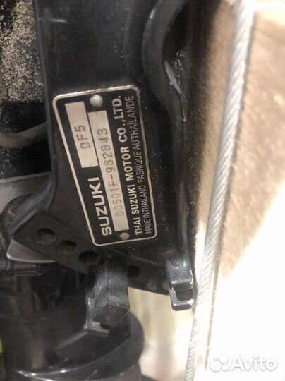 Лодочный мотор Suzuki df5