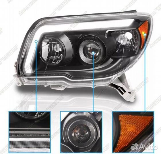 Фары передние Toyota Hilux Surf 215 2005-2009