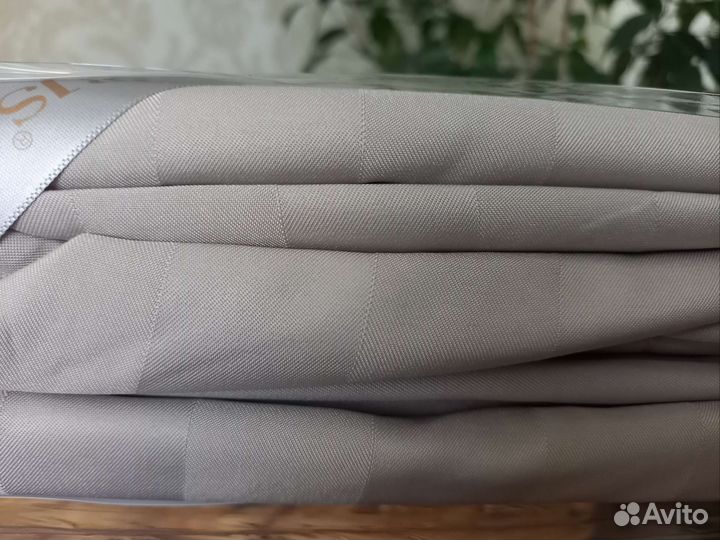 Постельное белье Boris, страйп-сатин, евро