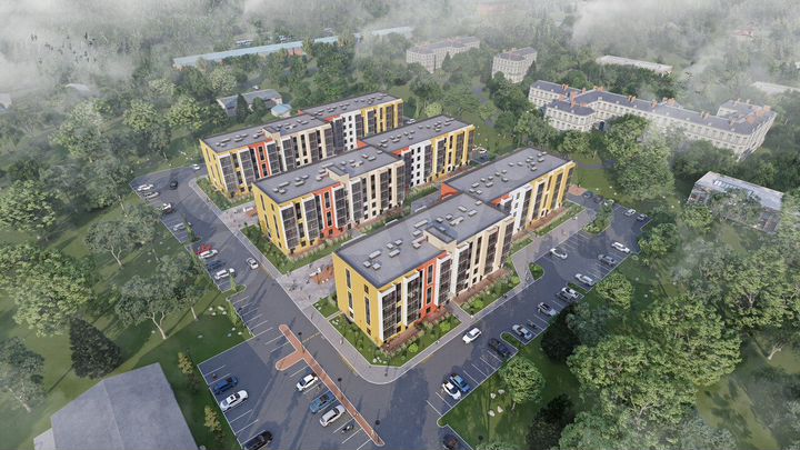 1-к. квартира, 39,3 м², 4/5 эт.
