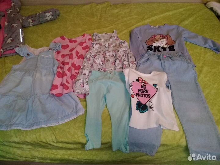 Вещи пакетом на девочку 4 года, 116
