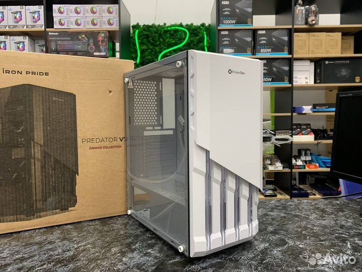 Новый корпус игровой Prime Box predator V7 white
