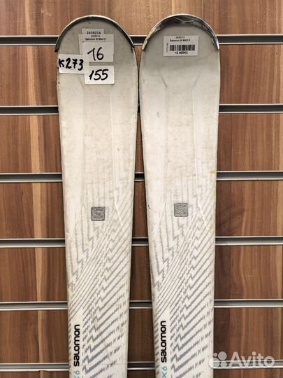 Горные лыжи Salomon W-Max 6. 155 см.(273)