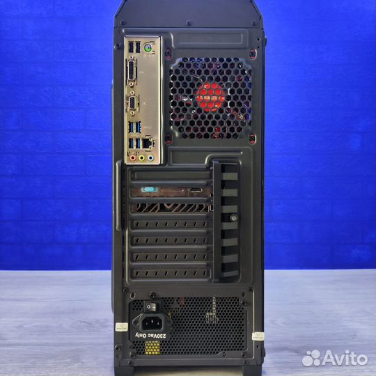 Игровой пк Ryzen 5 1600/RX 6500XT/16Gb/SSD 512Gb