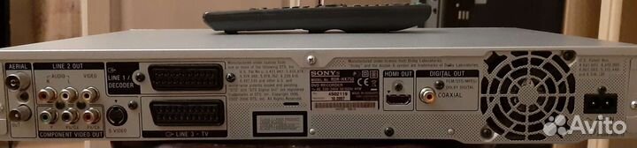 HDD/DVD рекордер Sony RDR-NX 750