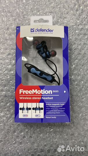 Беспроводные наушники Defender FreeMotion B685