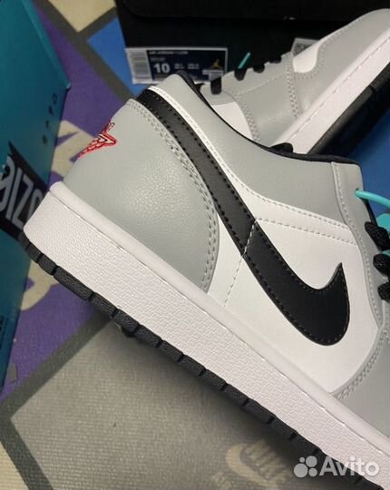 Nike air jordan 1 low smoke grey оригинал на руках