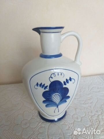 Кувшин и две вазы Гжель СССР