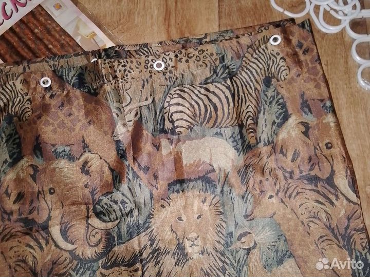 Занавеска, штора для ванной