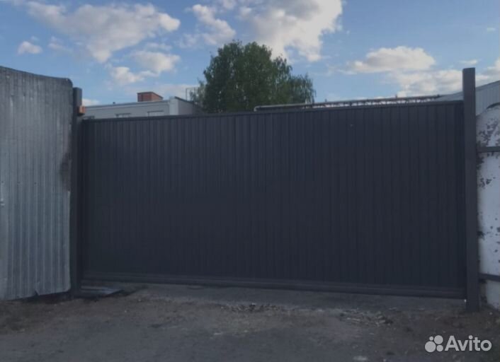 Откатные ворота от производителя 5,4*2,1м