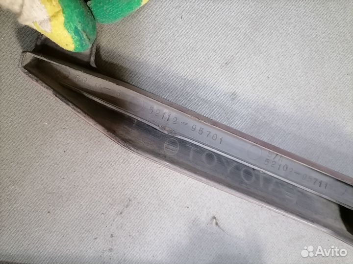 Накладка на порог перед.лев.Toyota Lite Ace 1989