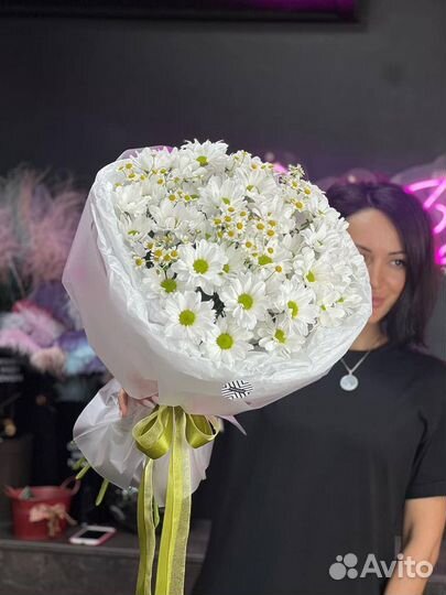 Ромашки доставка цветы и букеты